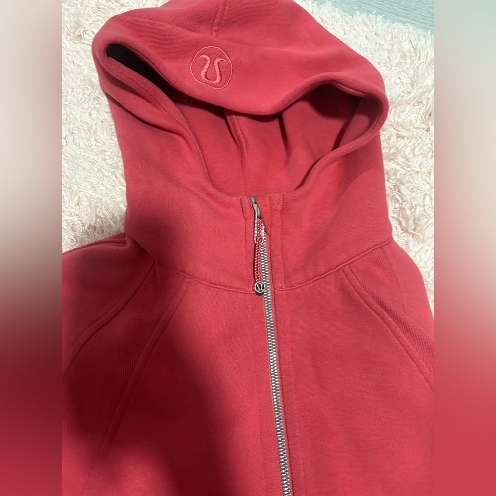 Lululemon Athletica Crimson Hooded Jacket